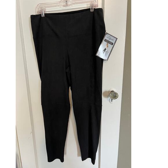 NWT Lysse Revolutionary Tummy Control Ultra Suede Leggings, Size XL. - Picture 1 of 5